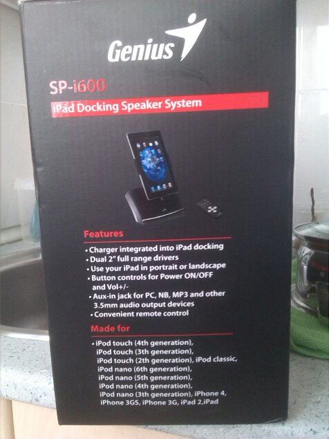 Altoparlanti iPad SP-i600