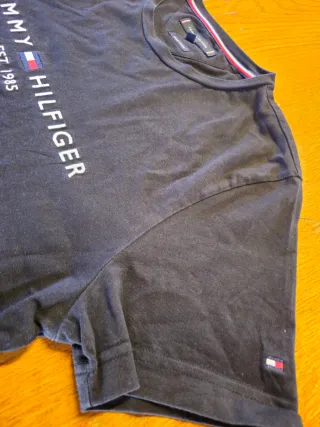 T-shirt Tommy Hilfiger nera