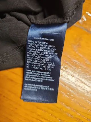 T-shirt Tommy Hilfiger nera