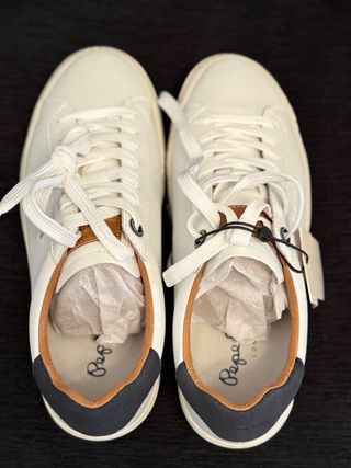 Zapatillas Pepe Jeans Blancas Talla 42