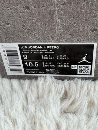 Jordan 4 Cave Stone