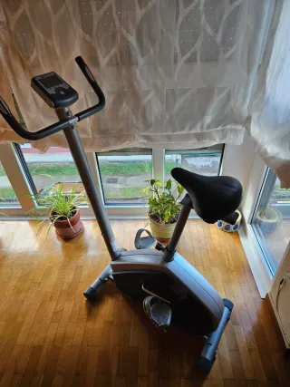 Bicicleta Estática Gris