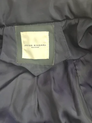 Abrigo Javier Simorra Azul