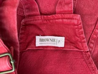 Peto vaquero Brownie rojo