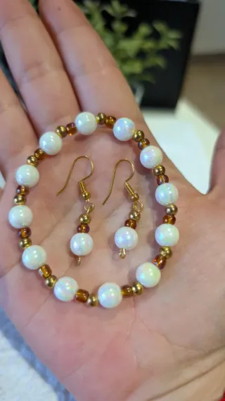 Pack 4 Pulseras Boho Chic + Pendientes