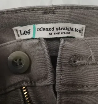 Pantalón Leé Beige Talla 44