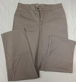 Pantalón Leé Beige Talla 44