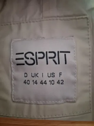 Chubasquero Esprit Beige Talla M