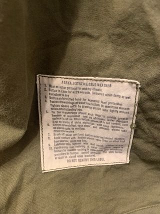 Parka M-65 Fishtail Verde