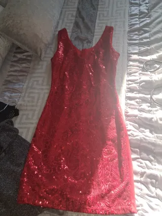 Vestido negro fiesta/fiesta talla S / M