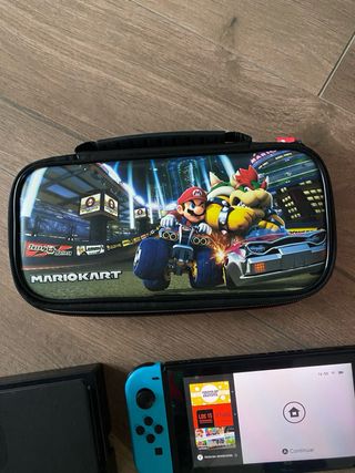 Nintendo Switch Azul/Rojo Como Nueva
