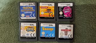 Lote 6 juegos Nintendo DS