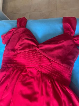 Vestido largo rojo