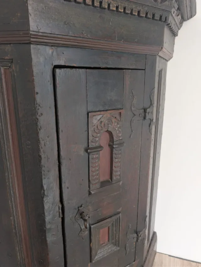 Antico Aparador Ecclesiastico Italiano