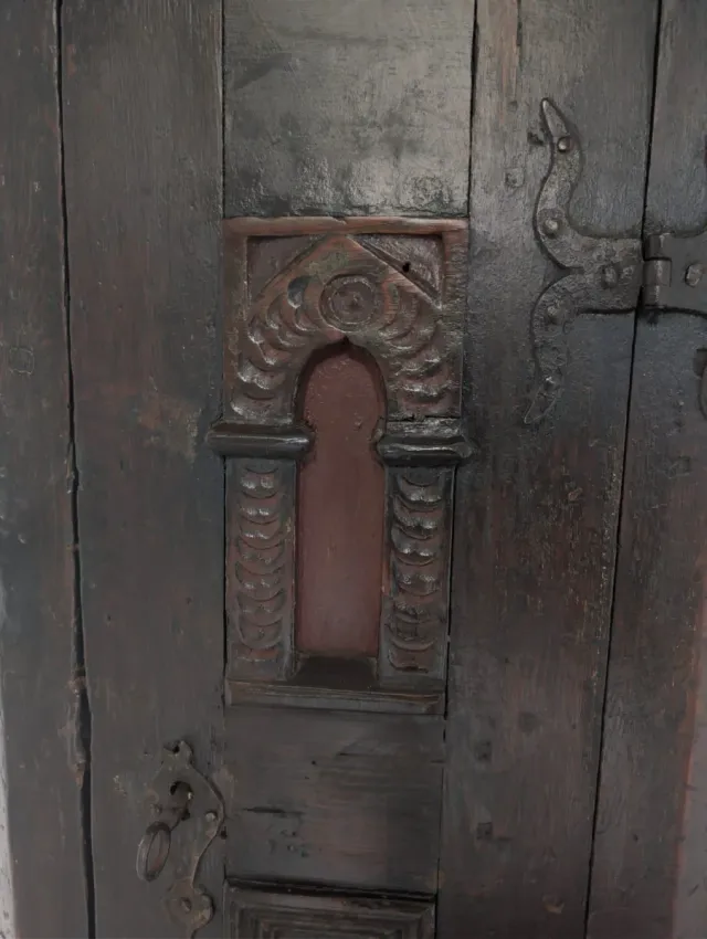 Antico Aparador Ecclesiastico Italiano