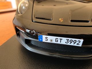 Porsche 911 GT3 Maisto Negro