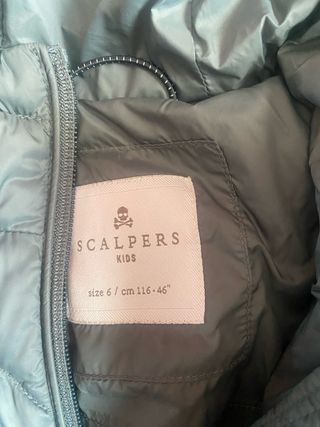 Cazadora Scalpers niño verde militar Talla 6
