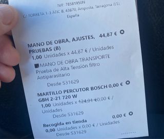 Taladro percutor Bosch GBH 2 SR