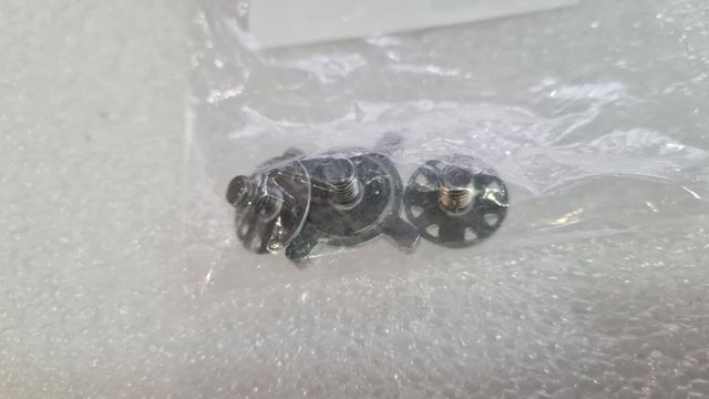 Viti Visiera 100% Status (nero/argento)