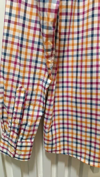 Camisa cuadros Easy Wear Talla S Hombre