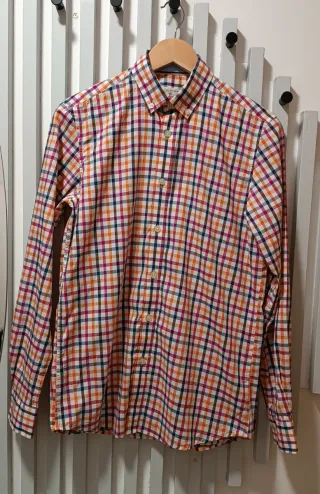 Camisa cuadros Easy Wear Talla S Hombre