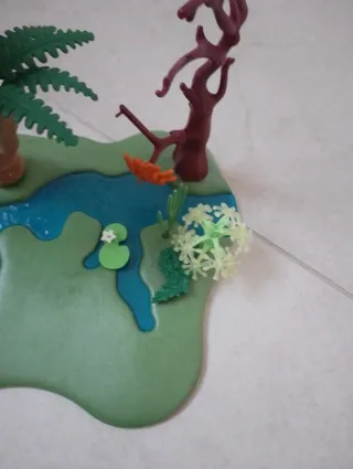 Playmobil Dinosaurio con Escenario