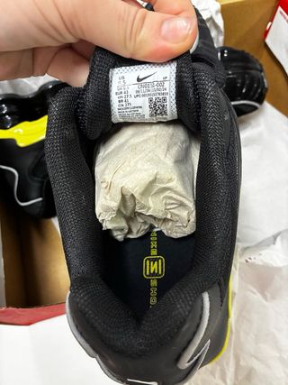 Nike Shox amarillas y negras recuen compradas