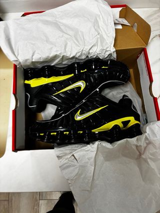 Nike Shox amarillas y negras recuen compradas