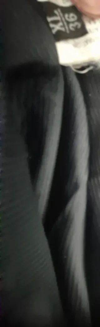 Gabardina Massimo Dutti Negra