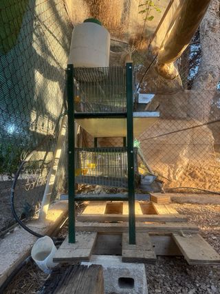 Jaula para codornices