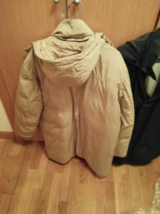 Cazadora de invierno Paul & Shark beige La cremall