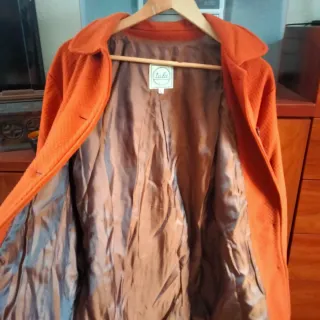 Abrigo Lana Naranja