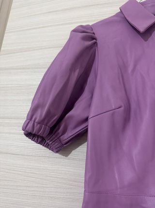 Vestito Zara maniche a sbuffo tg S