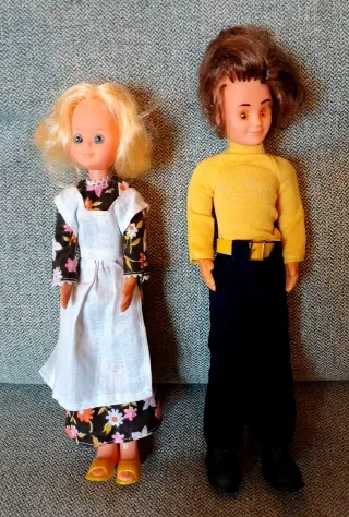 The Sunshine Family bambole vintage doll