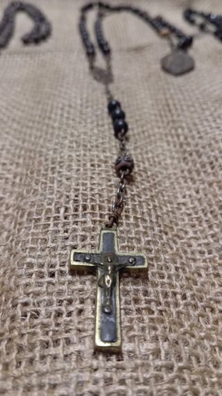 Colección de antiguos rosarios
