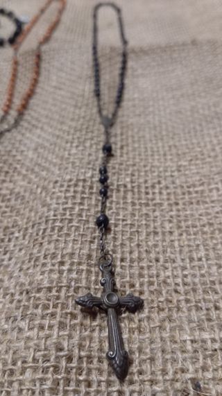 Colección de antiguos rosarios