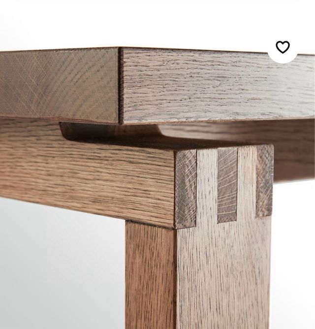 Tavolo da pranzo in rovere Ikea Morbylanga