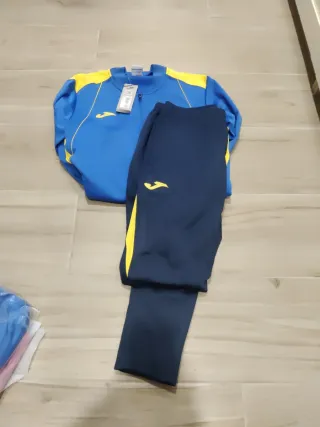 Chándal Joma Azul y Amarillo
