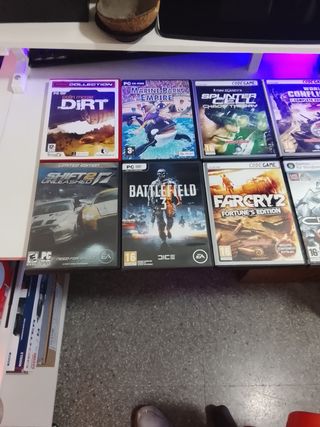 Pack completo gamin pc PS4  Mesa led silla y demás