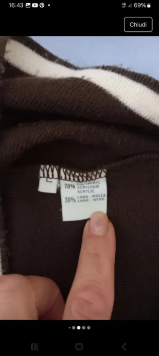 Maglioncino donna mezza manica