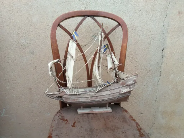 Modello di Barca Antica per Decorazione