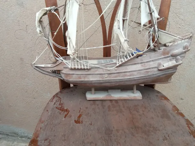 Modello di Barca Antica per Decorazione