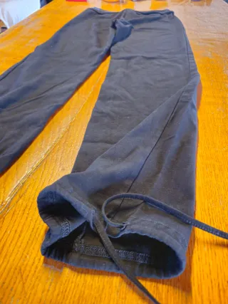 Pantaloni tuta Dance neri con lacci