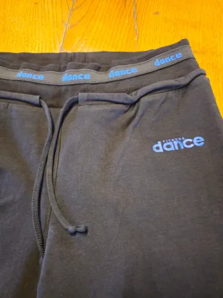 Pantaloni tuta Dance neri con lacci