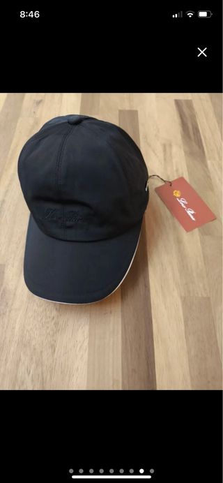 Gorra Loro Piana Negra