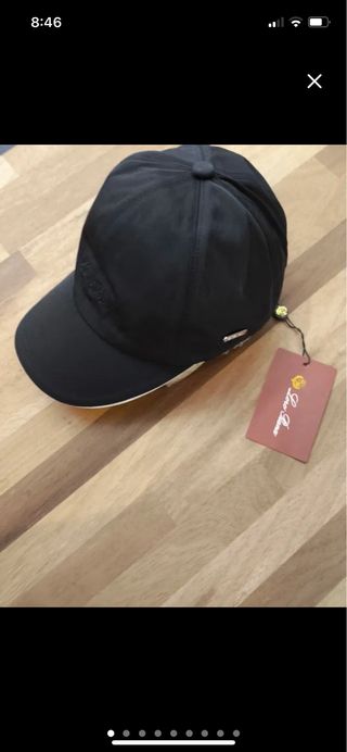 Gorra Loro Piana Negra