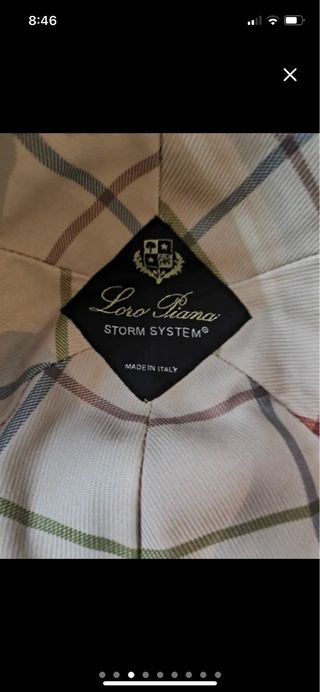 Gorra Loro Piana Negra