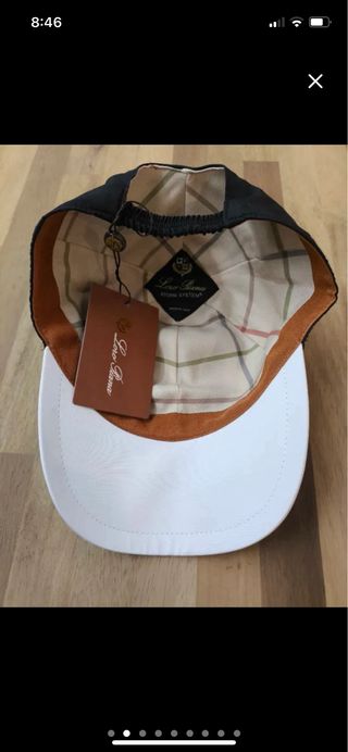 Gorra Loro Piana Negra