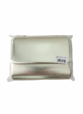 Bolso de fiesta clutch dorado. Marca Bosanova.