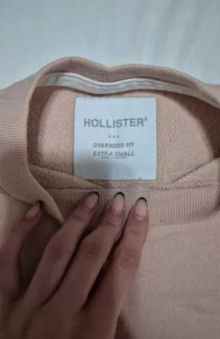 Sudadera Hollister Rosa